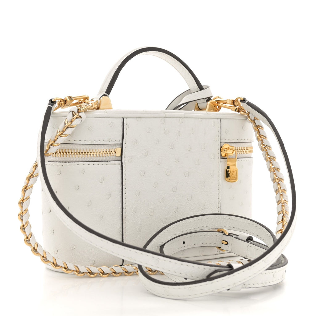 Louis Vuitton Ostrich Vanity Chain Pouch