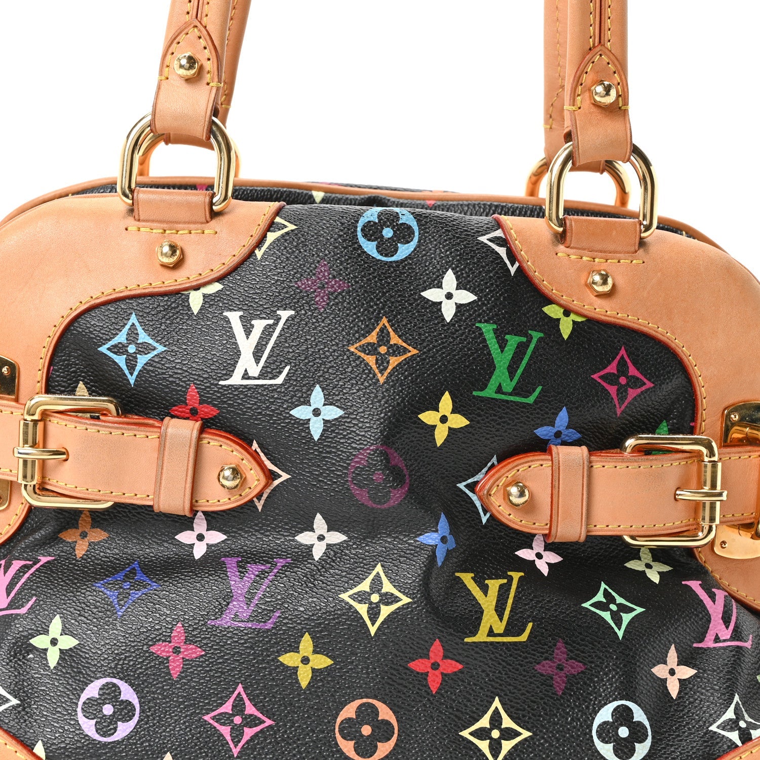 Louis Vuitton Monogram Multicolor Claudia Black