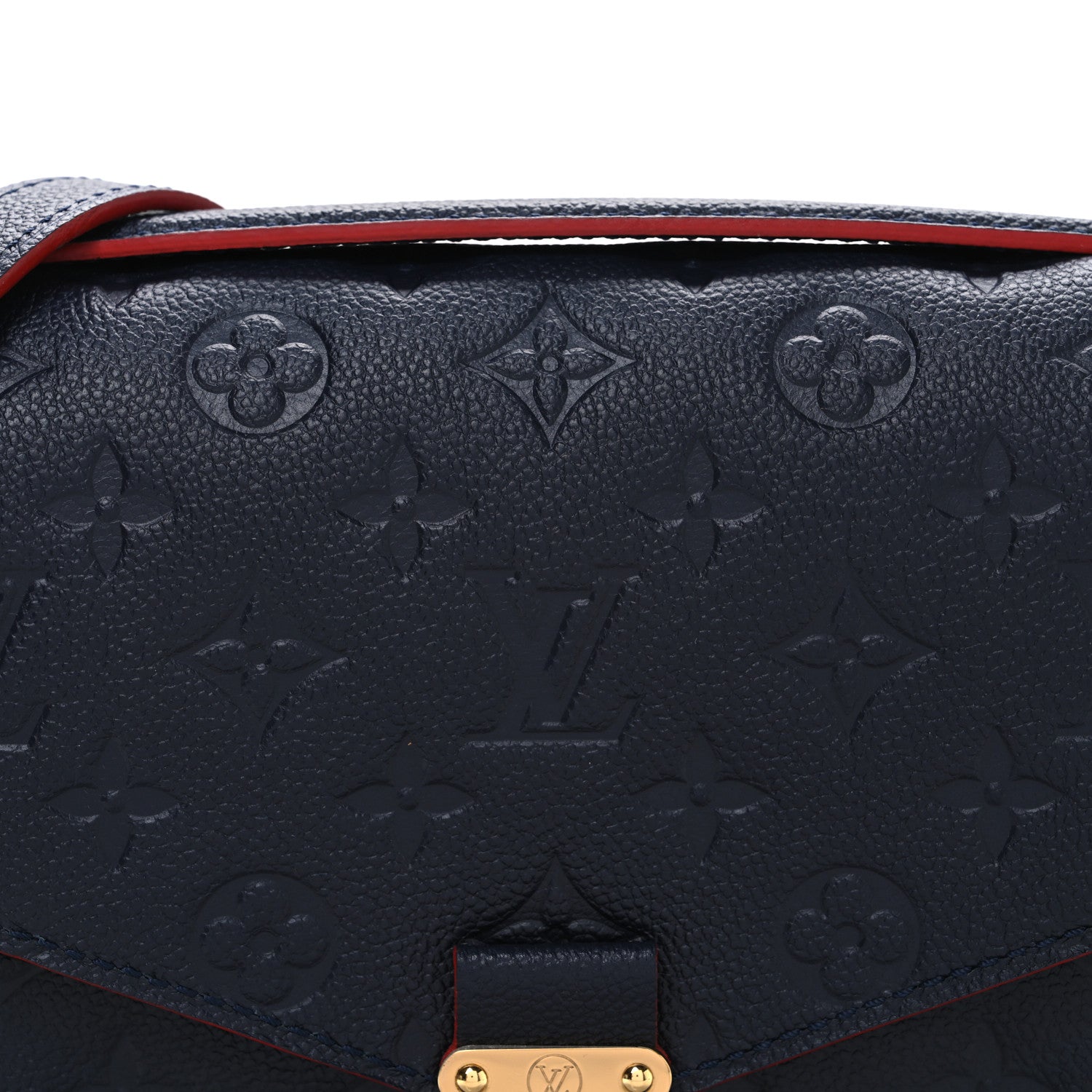 Louis Vuitton Empreinte Pochette Metis Marine Rouge