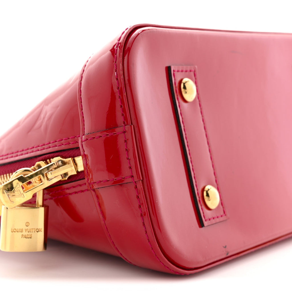 Louis Vuitton Vernis Alma BB Rose Indien