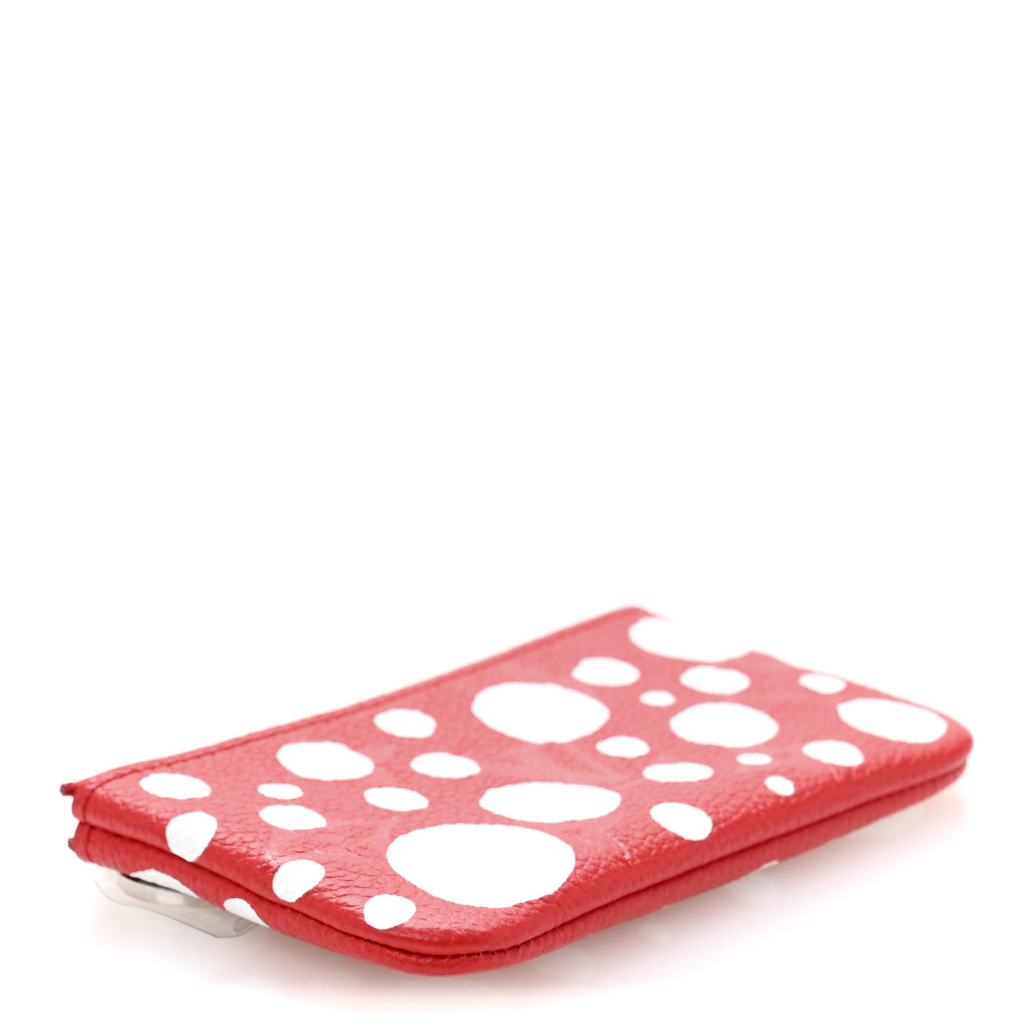 Louis Vuitton LV X YK Empreinte Infinity Dots Key Pouch Red White