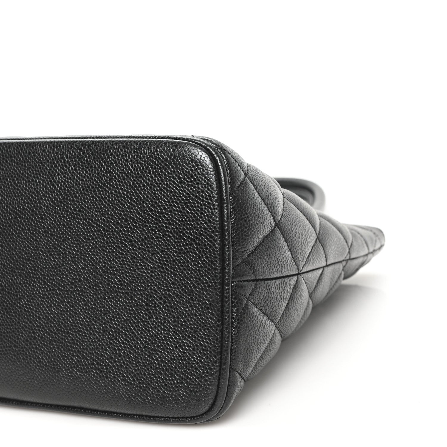 Chanel Caviar Quilted Medallion Tote Black
