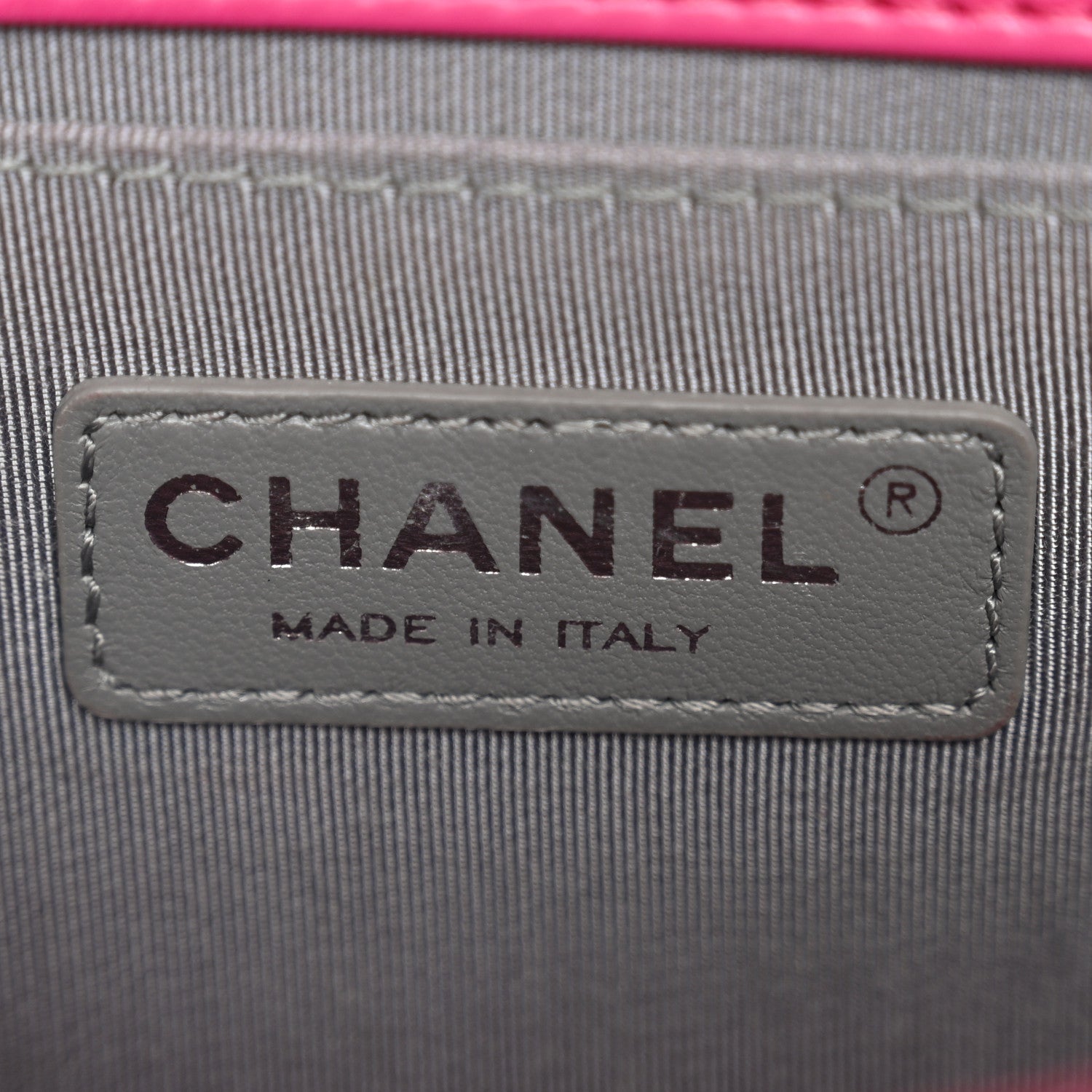 Chanel Velvet Quilted Small Boy Flap Fuchsia