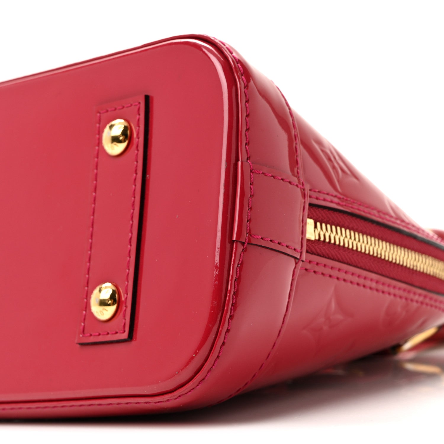 Louis Vuitton Vernis Alma BB Rose Indien
