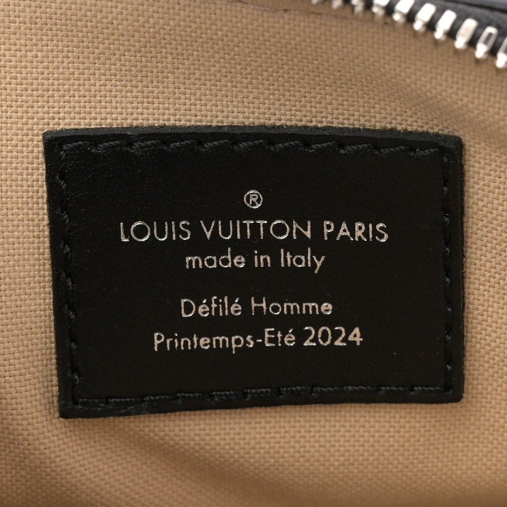 Louis Vuitton Nano Alma Black Silver