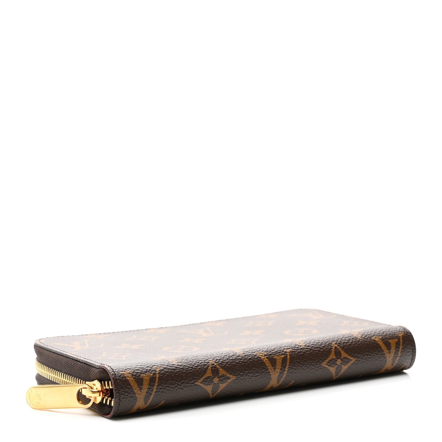 Louis Vuitton Monogram Zippy Wallet Coquelicot