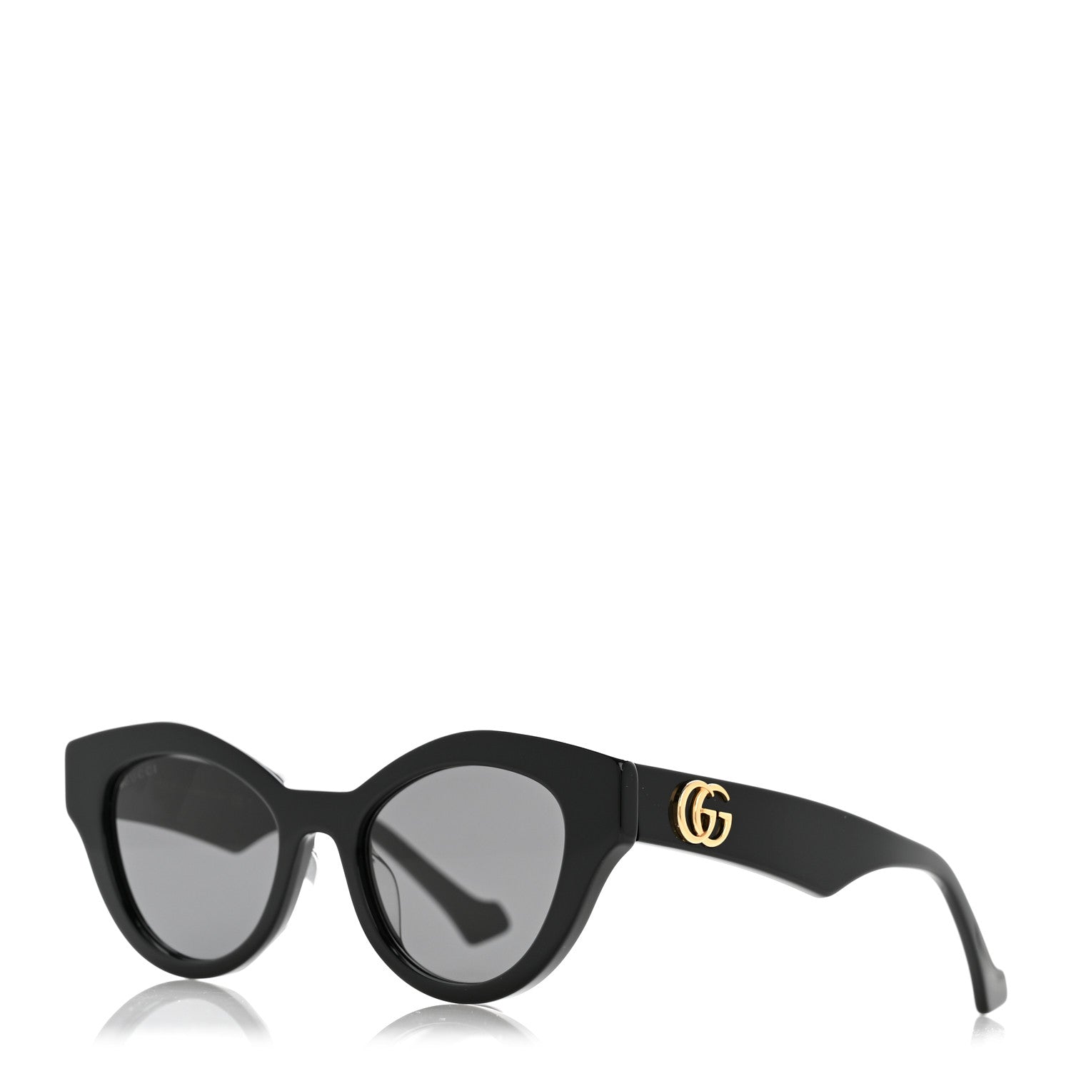 Gucci Acetate Cat Eye Sunglasses GG0957S Black