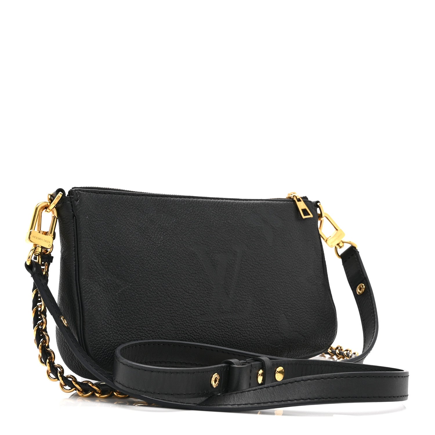 Louis Vuitton Empreinte Monogram Giant Multi Pochette Accessories Black