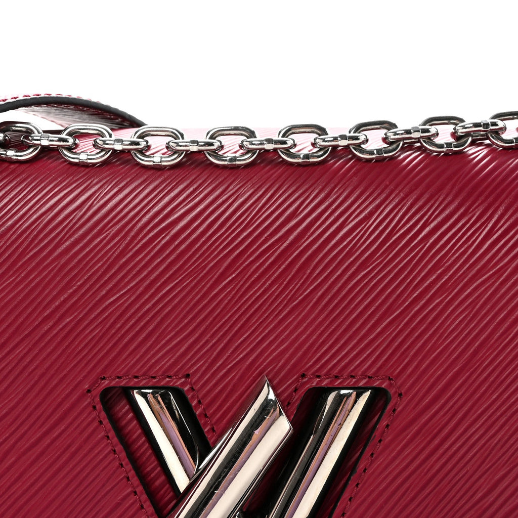 Louis Vuitton Epi Twist Shoulder Bag MM Fuchsia