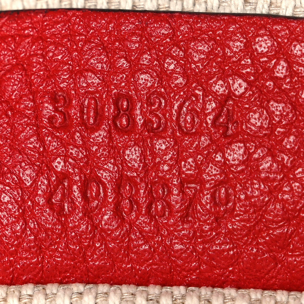 Gucci Pebbled Calfskin Small Soho Disco Bag Vibrant Red