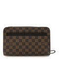 Louis Vuitton Damier Ebene Pochette Saint Louis Clutch
