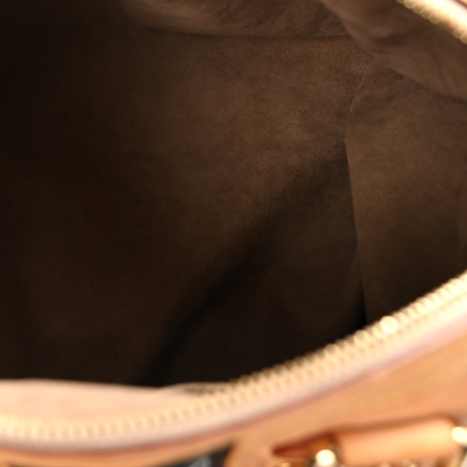 Louis Vuitton Monogram Multicolor Courtney MM Black