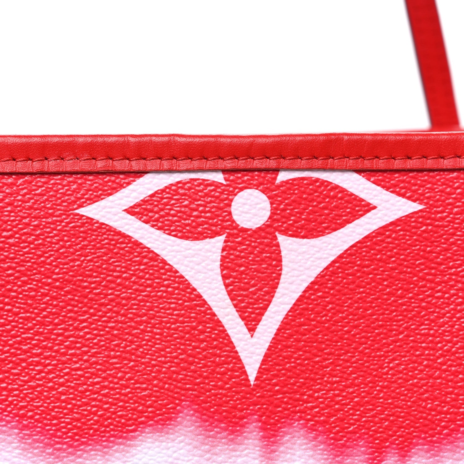Louis Vuitton Monogram Escale Neverfull MM Rouge