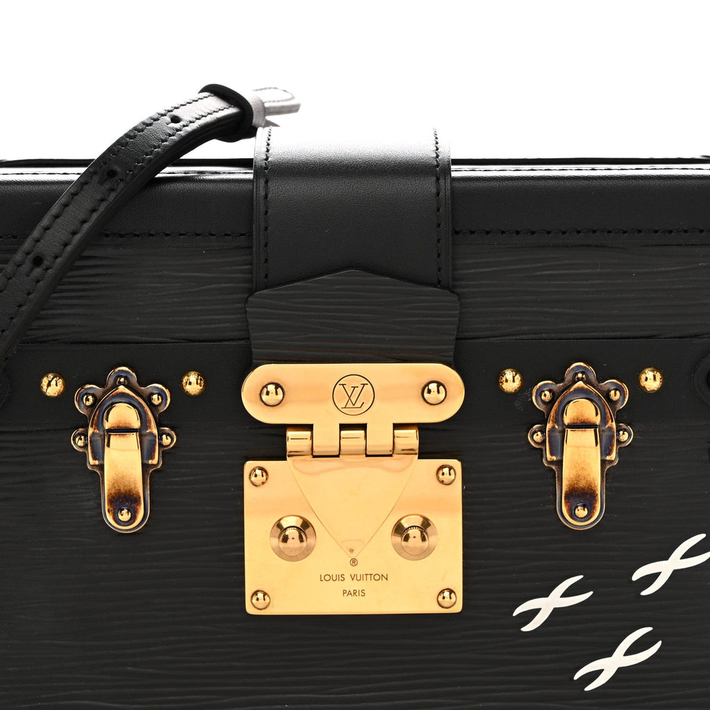 Louis Vuitton Epi Petite Malle Black