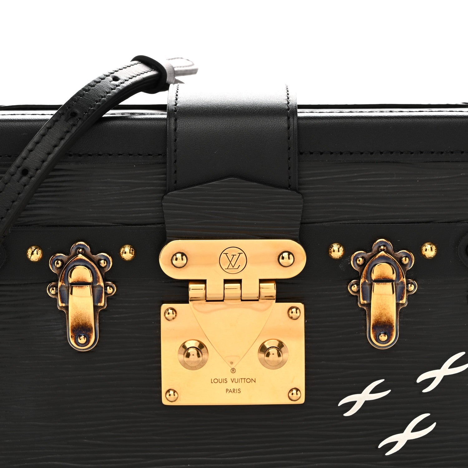 Louis Vuitton Epi Petite Malle Black