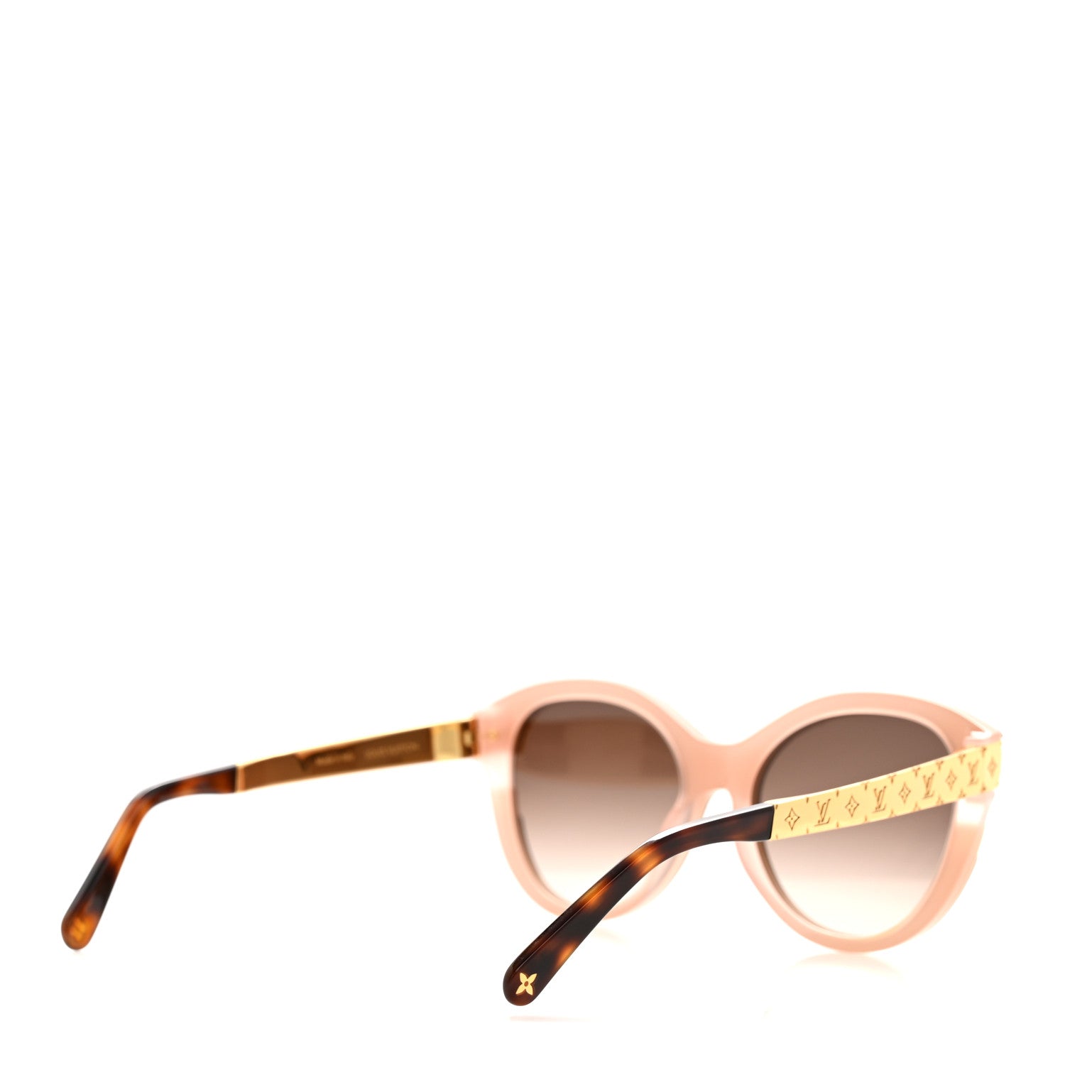 Louis Vuitton Acetate Petit Soupcon Cat Eye Sunglasses Z1858W Light Tortoisehell