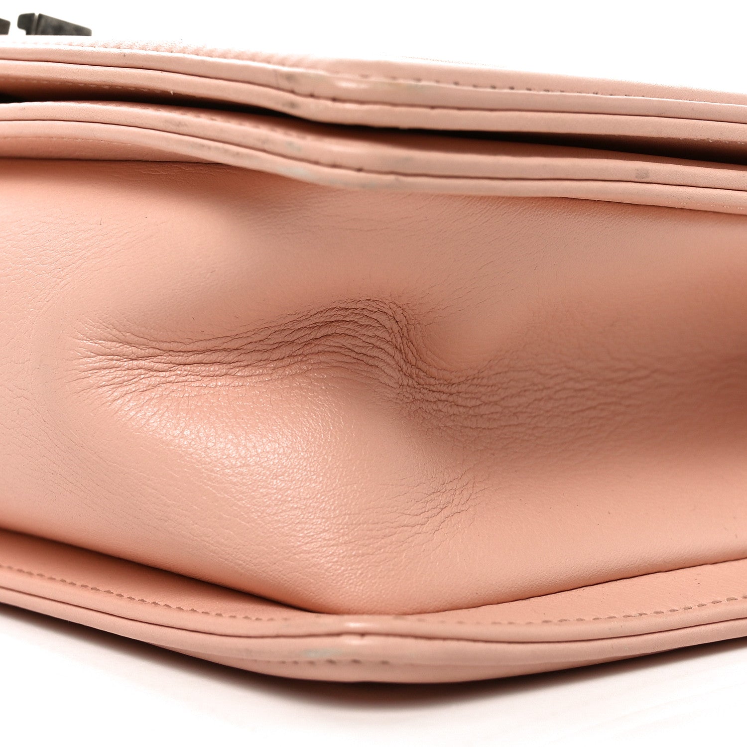 Chanel Lambskin Quilted Medium Boy Flap Light Pink