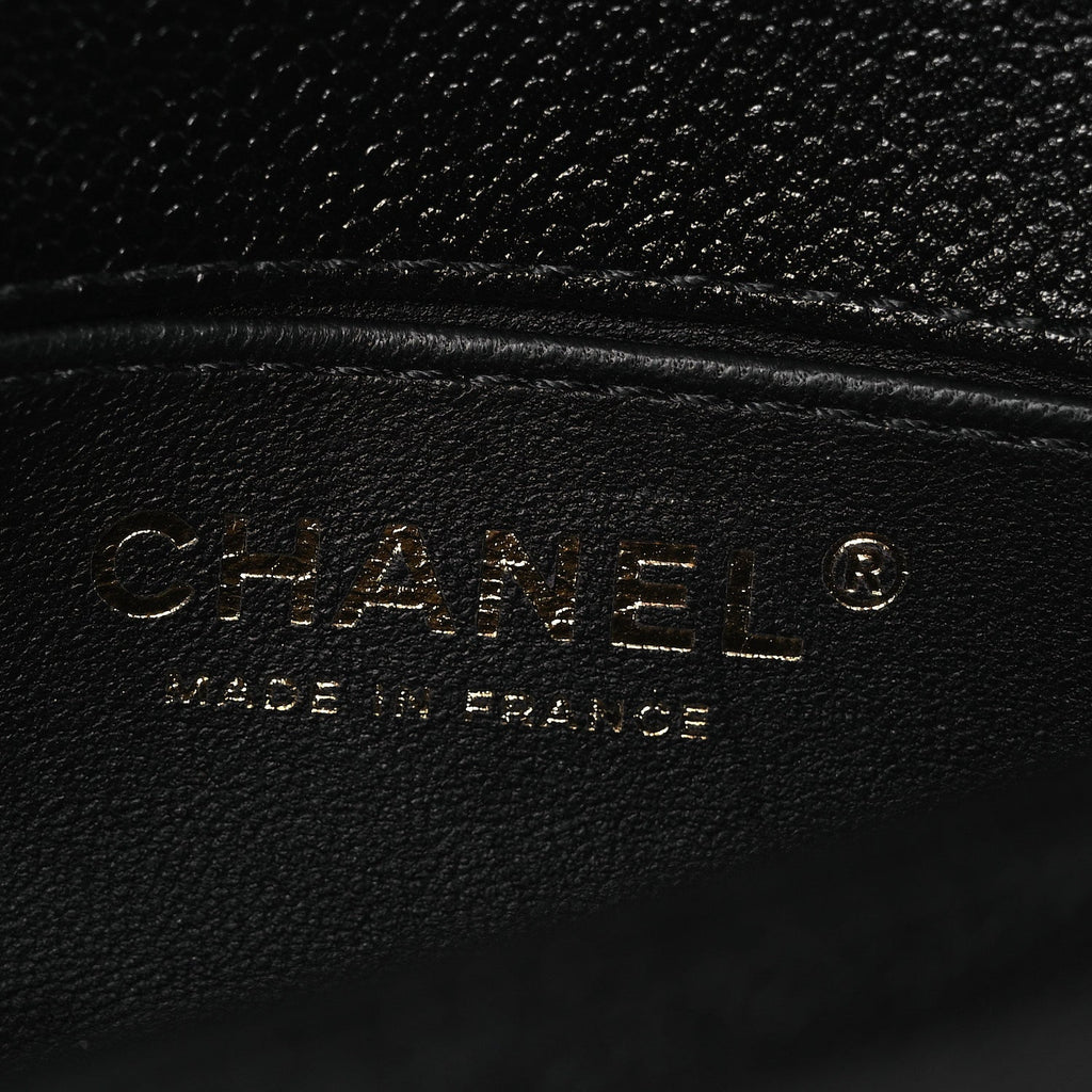 Chanel Caviar Quilted Mini Boy Flap Black