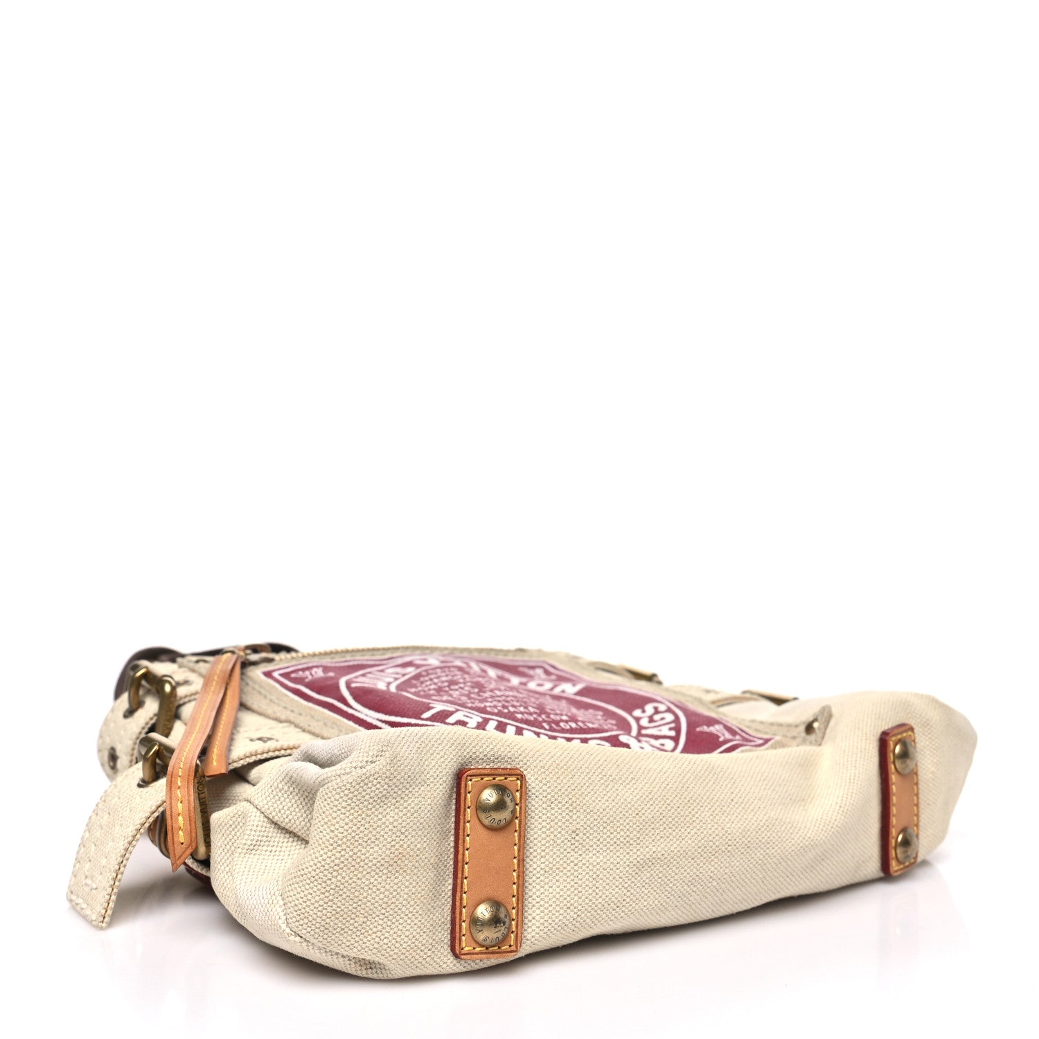 Louis Vuitton Toile Globe Shopper Cabas PM Red
