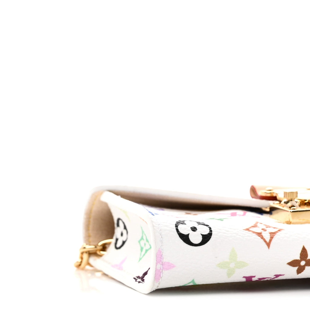 Louis Vuitton LV X TM Monogram Multicolor Pouch Metis Belt White