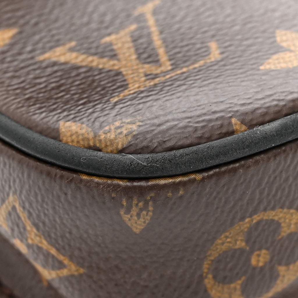 Louis Vuitton Monogram Macassar S Lock Messenger