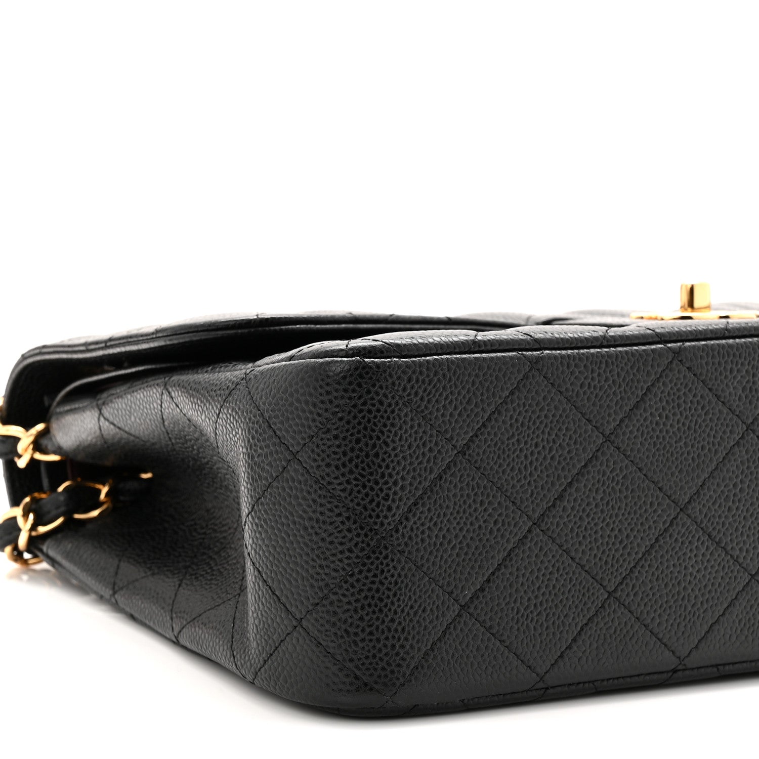 Chanel Caviar Quilted Jumbo Double Flap Black