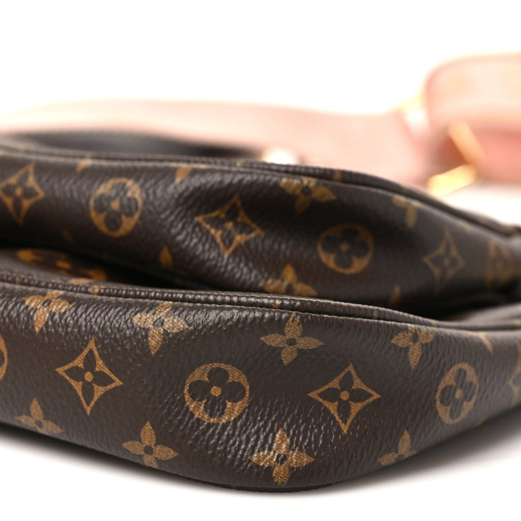 Louis Vuitton Monogram Multi Pochette Accessories Rose Clair