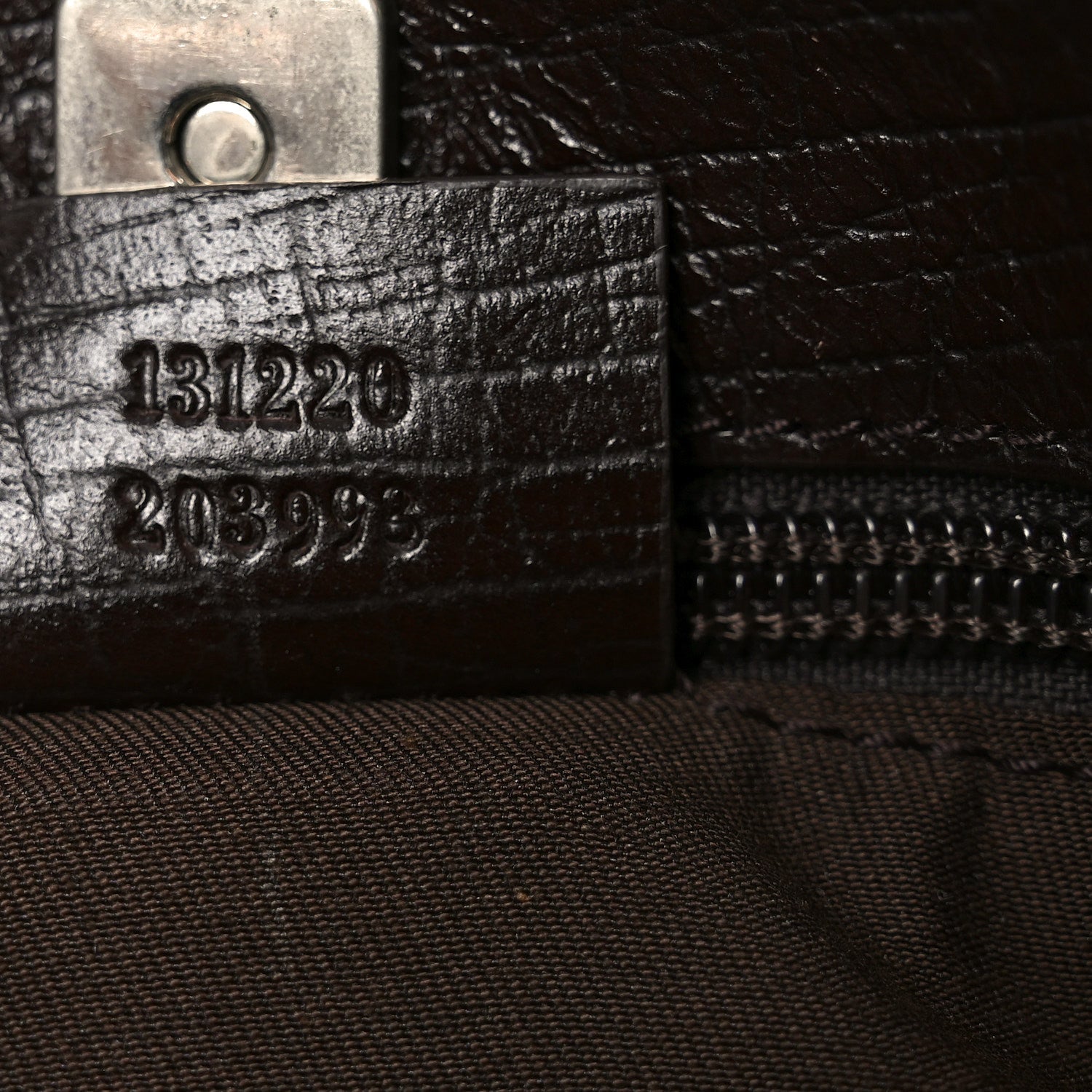 Gucci GG Plus Monogram Small Vertical Tote Dark Brown