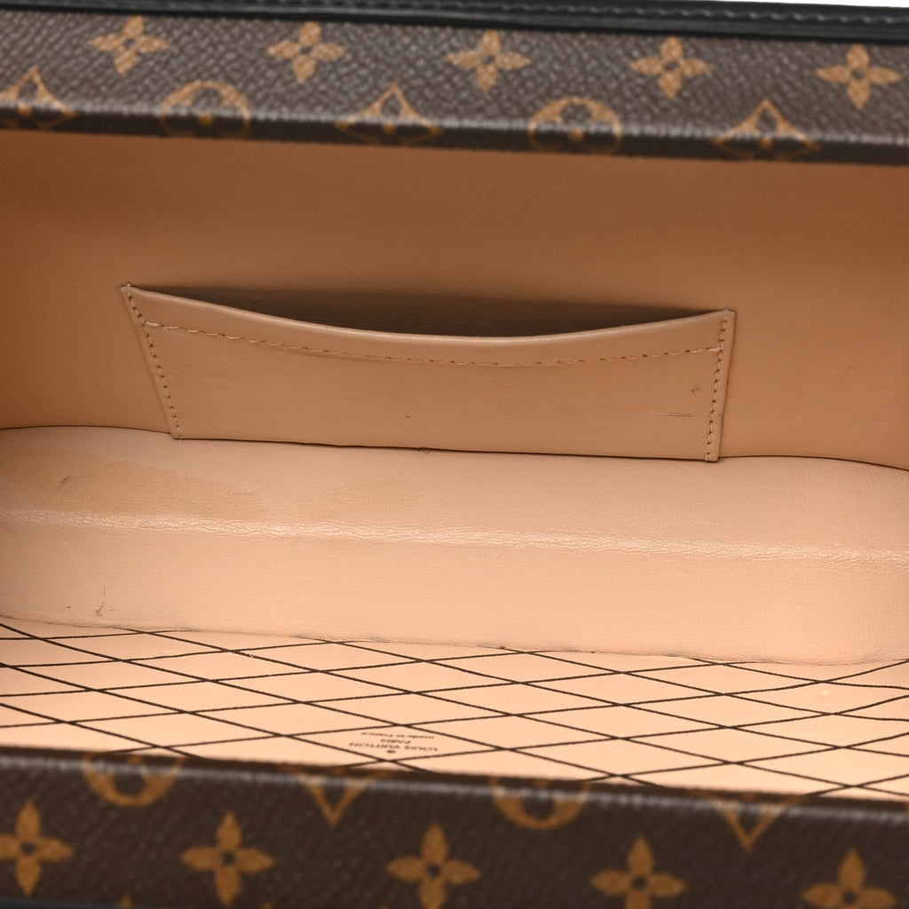 Louis Vuitton Monogram Petite Malle Black