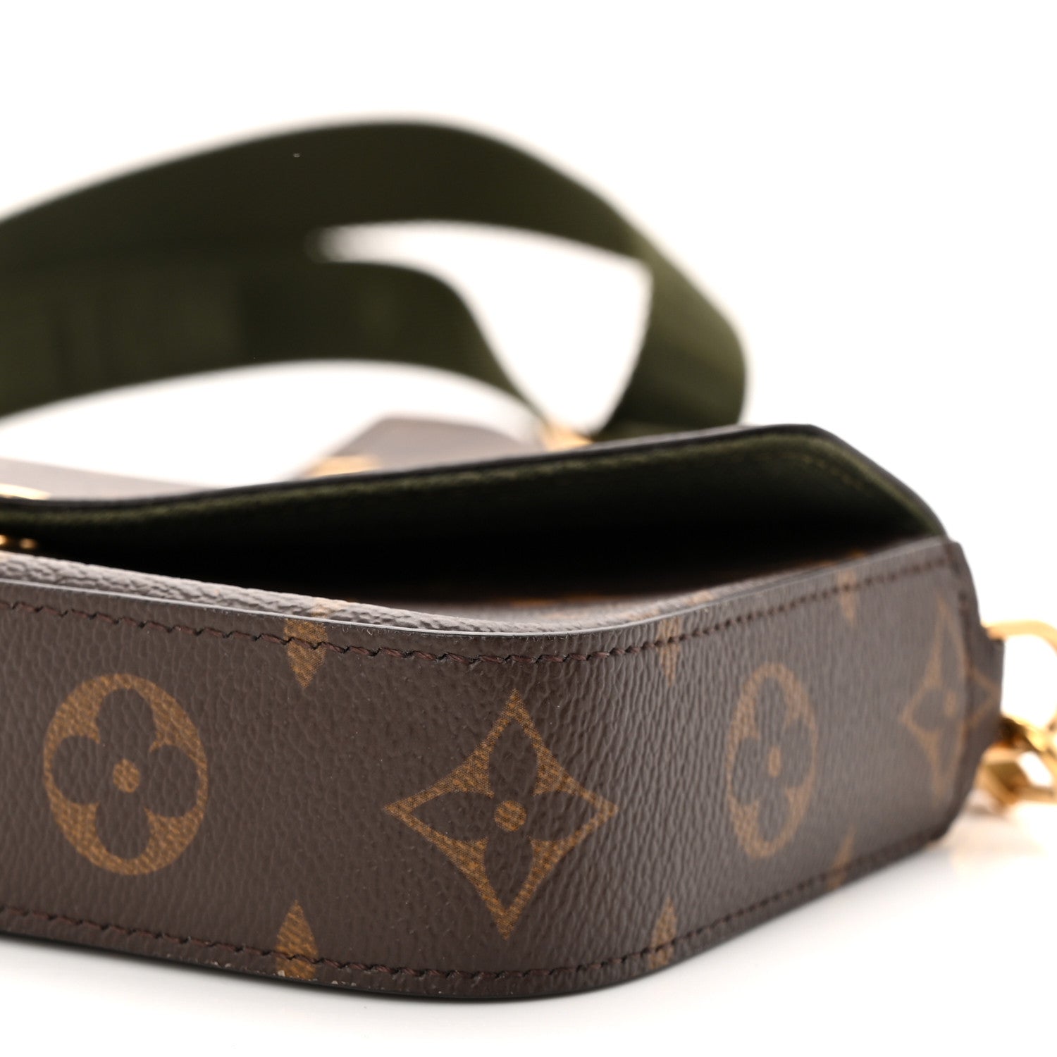 Louis Vuitton Monogram Felicie Strap & Go Kaki