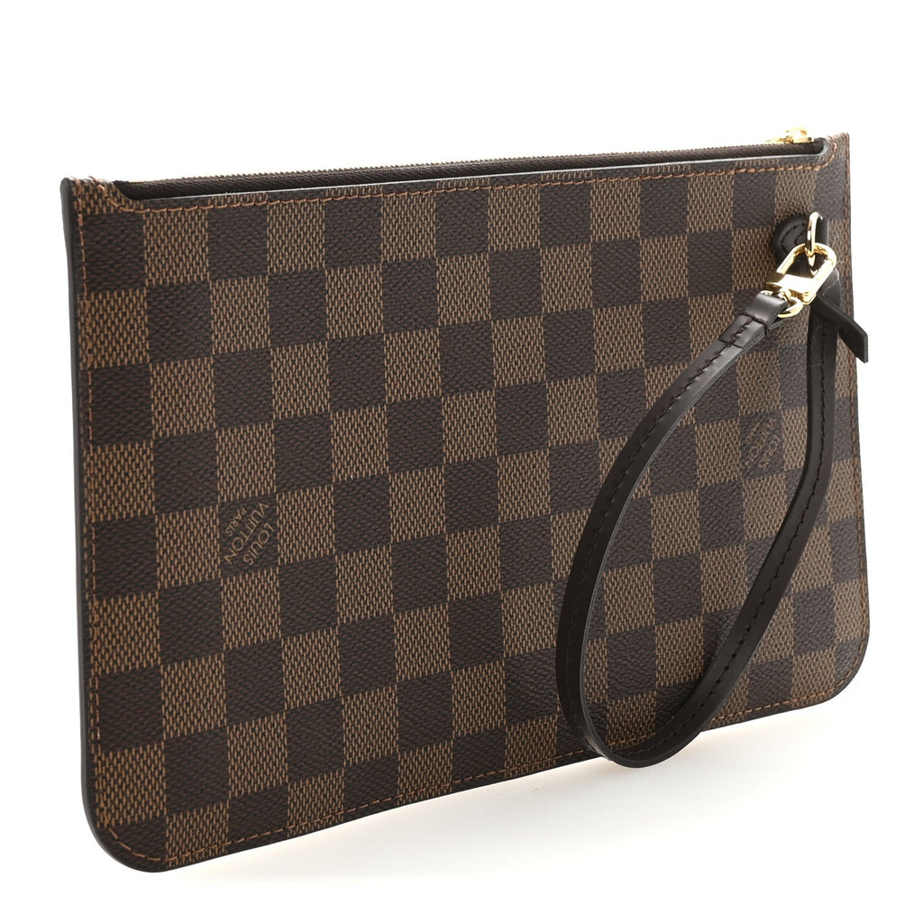 Louis Vuitton Damier Ebene Neverfull MM GM Pochette