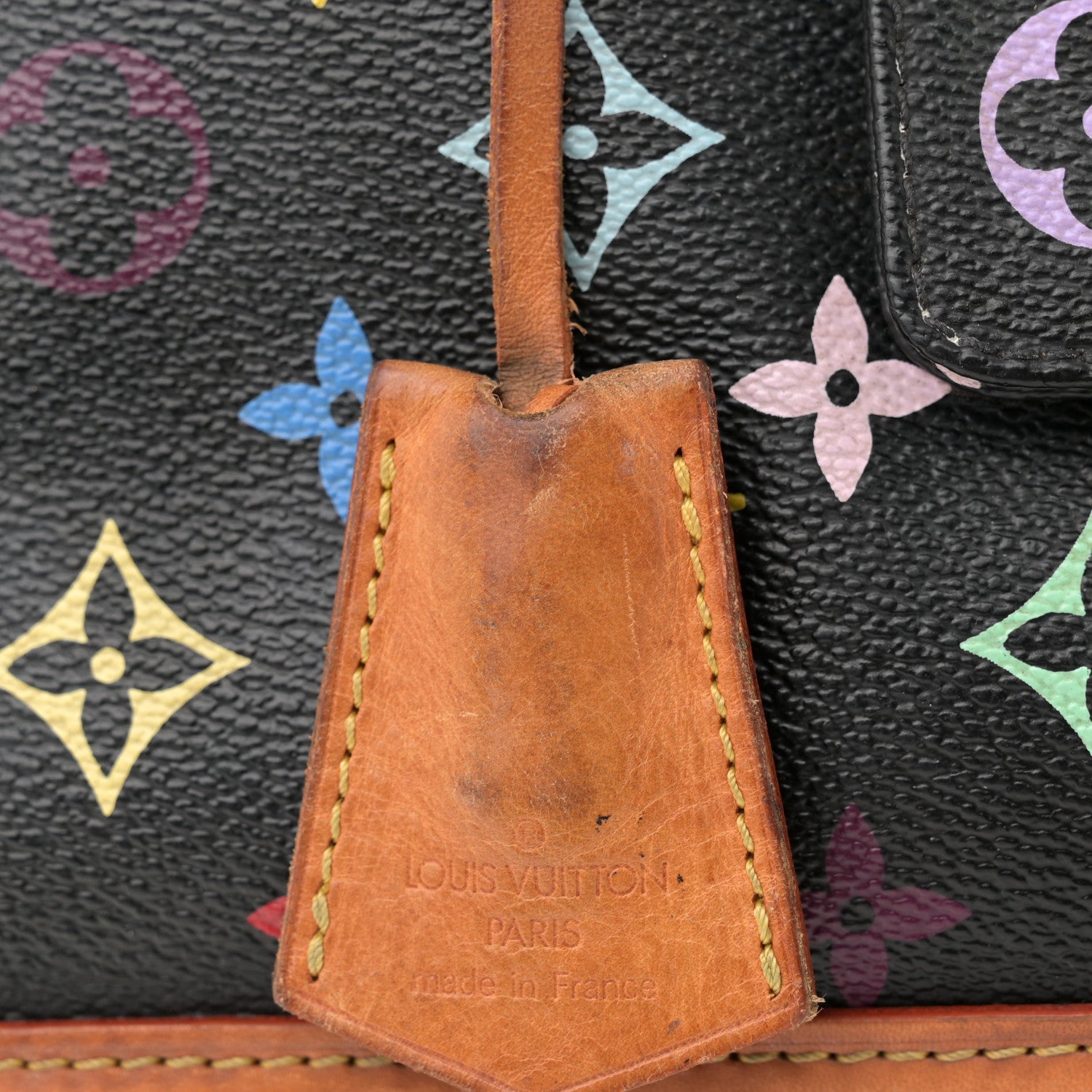 Louis Vuitton Monogram Multicolor Alma GM Black