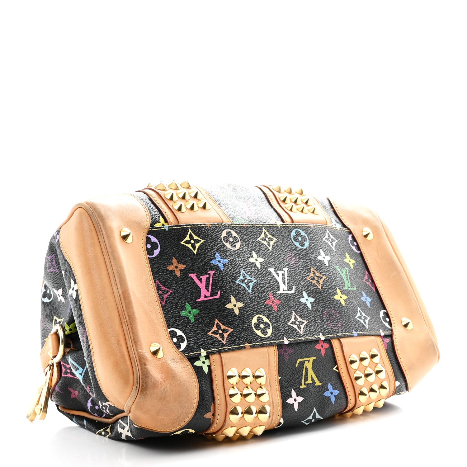 Louis Vuitton Monogram Multicolor Courtney MM Black