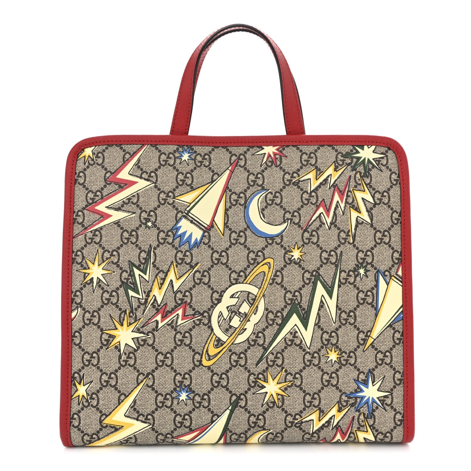 Gucci GG Supreme Monogram Space Childrens Tote