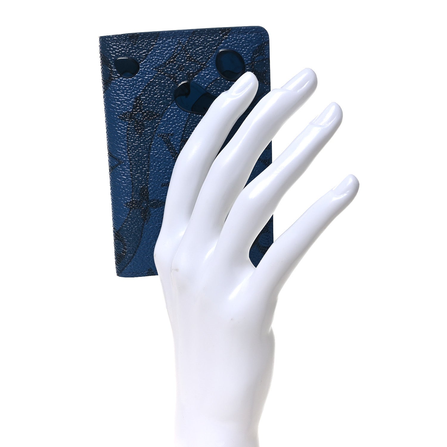 Louis Vuitton Monogram Aquagarden Pocket Organizer NM Abyss Blue