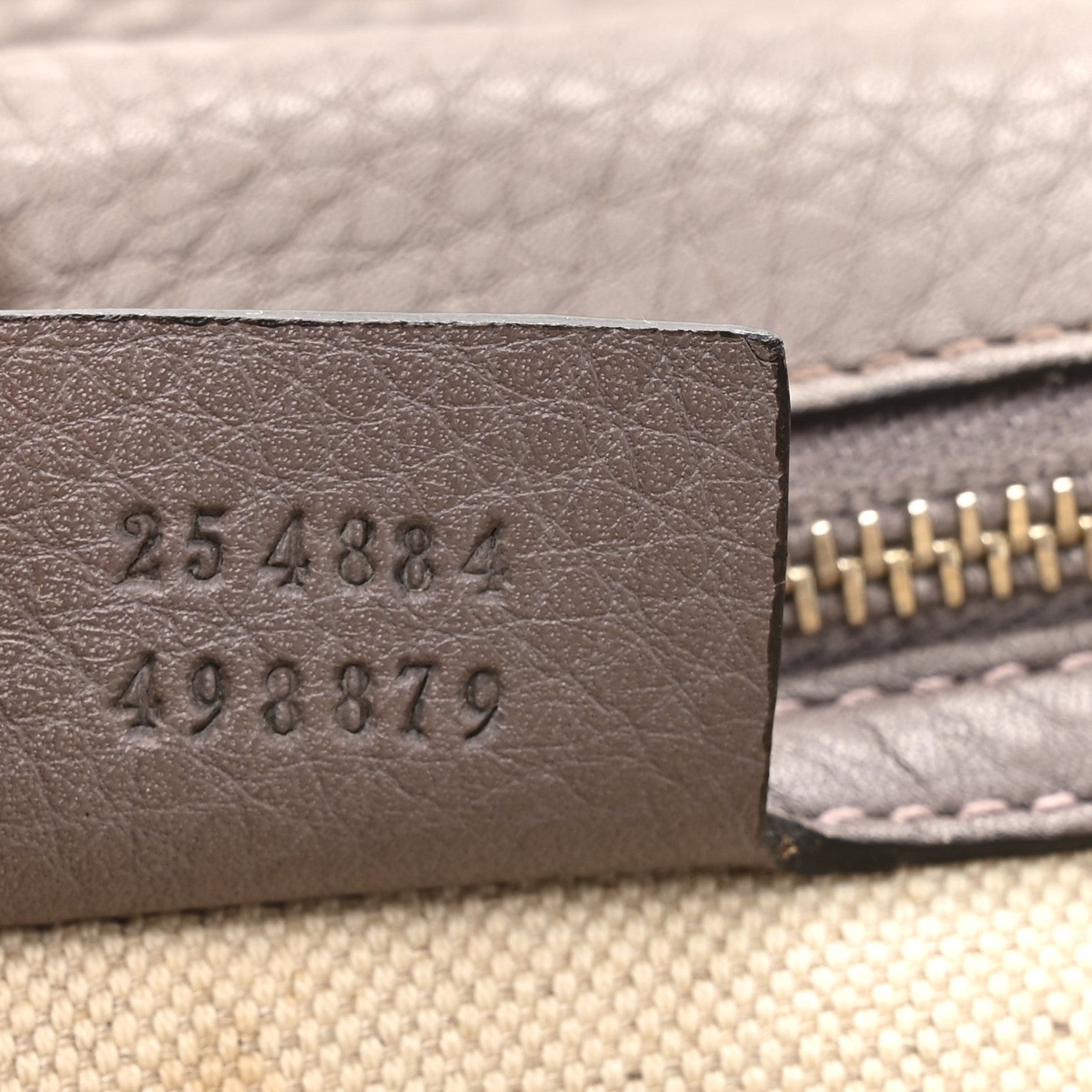 Gucci Calfskin Medium New Bamboo Top Handle Bag Mauve