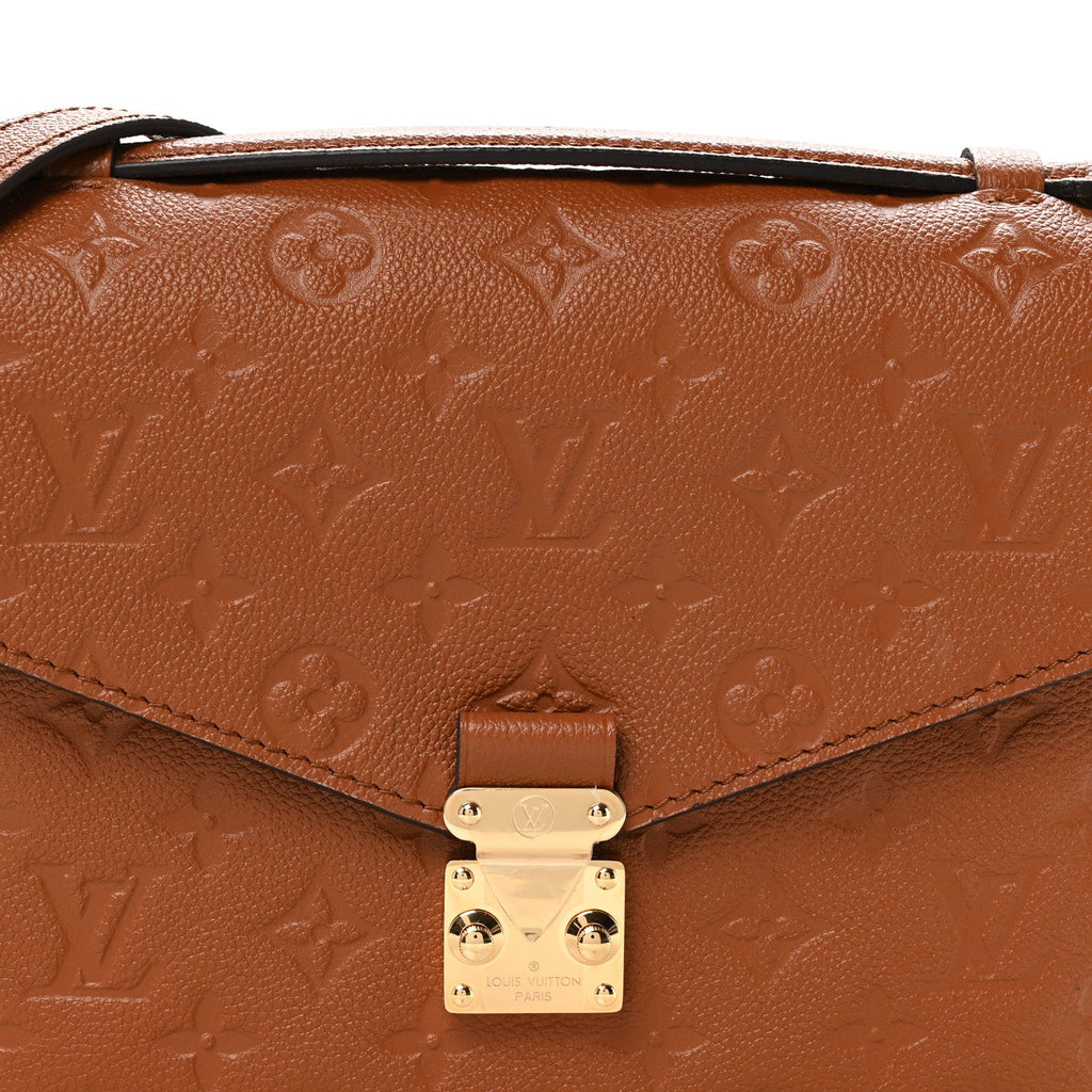 Louis Vuitton Empreinte Pochette Metis Cognac