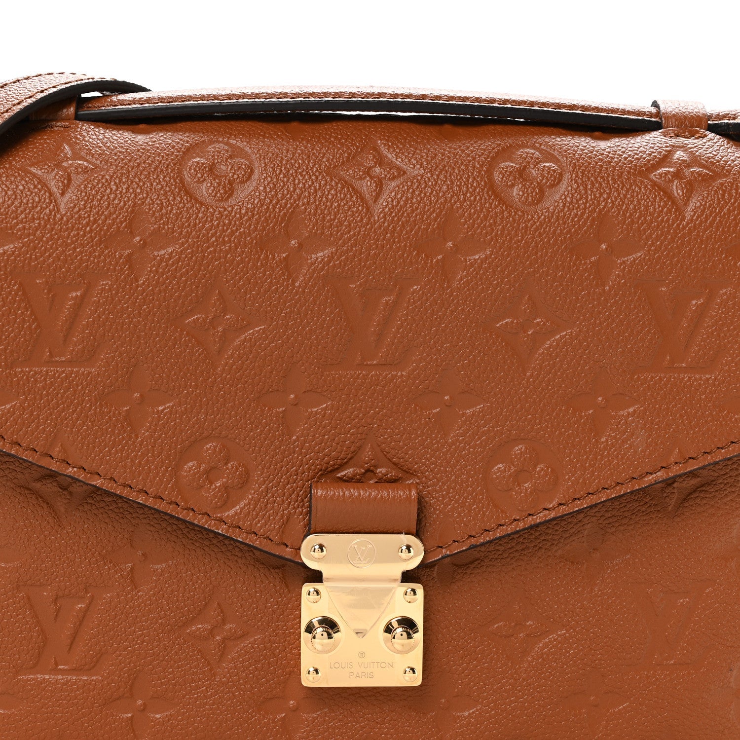 Louis Vuitton Empreinte Pochette Metis Cognac