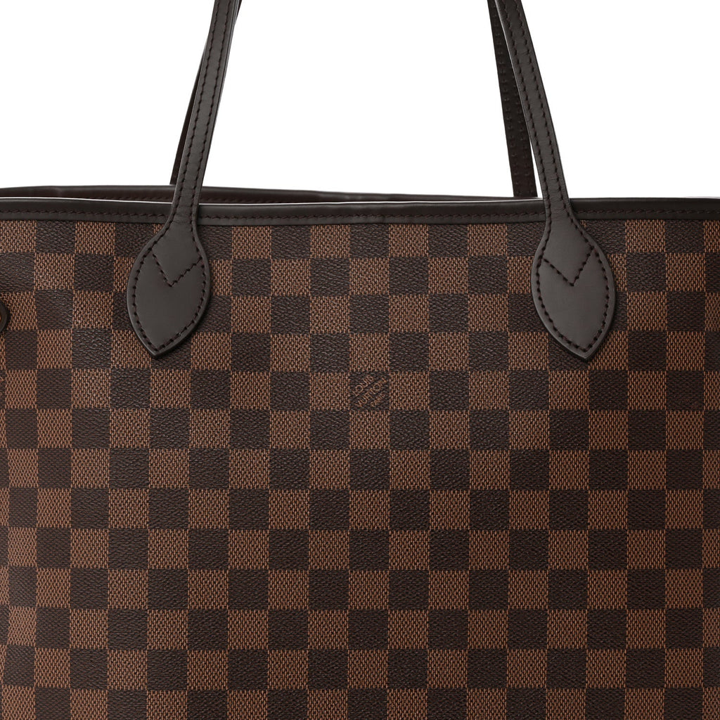 Louis Vuitton Damier Ebene Neo Neverfull MM Rose Ballerine
