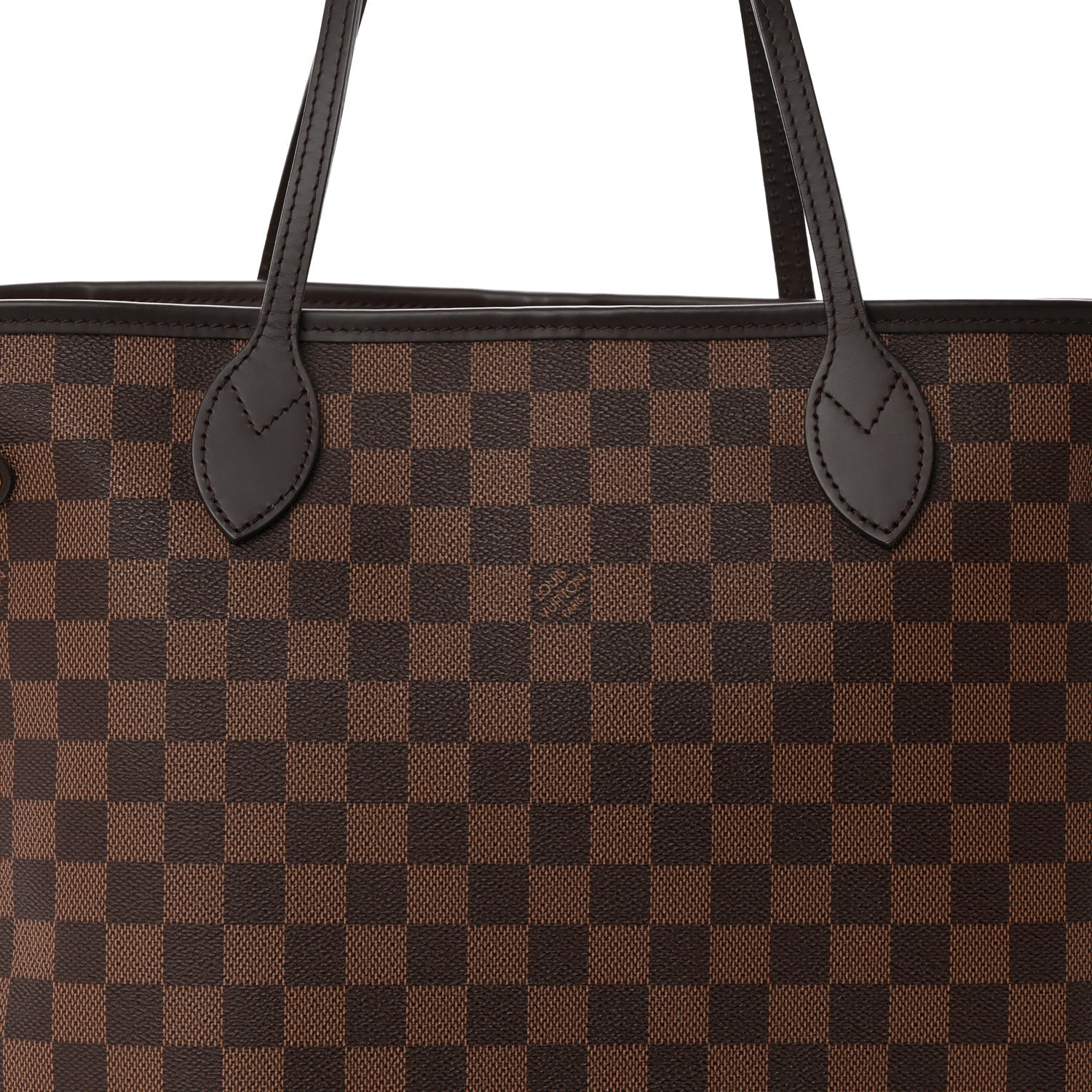 Louis Vuitton Damier Ebene Neo Neverfull MM Rose Ballerine
