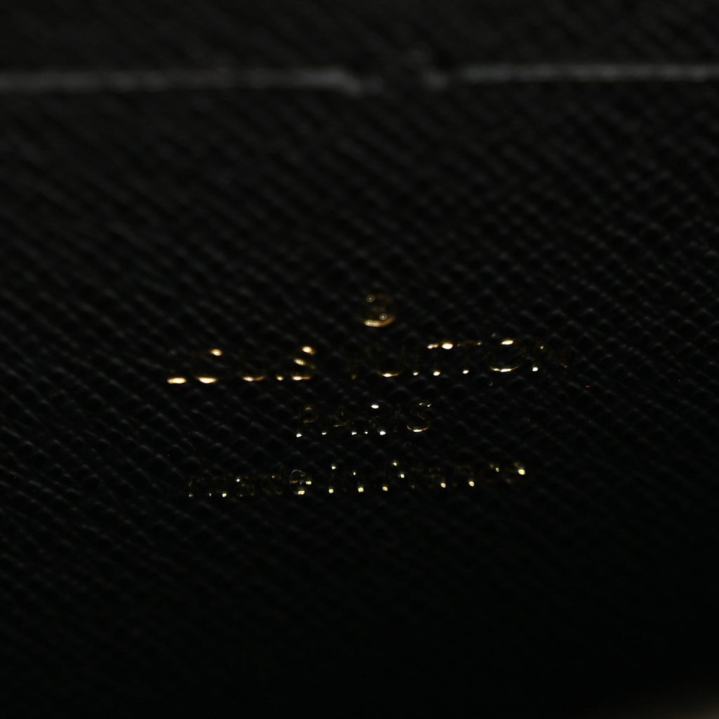 Louis Vuitton Epi Twist Belt Chain Wallet Black