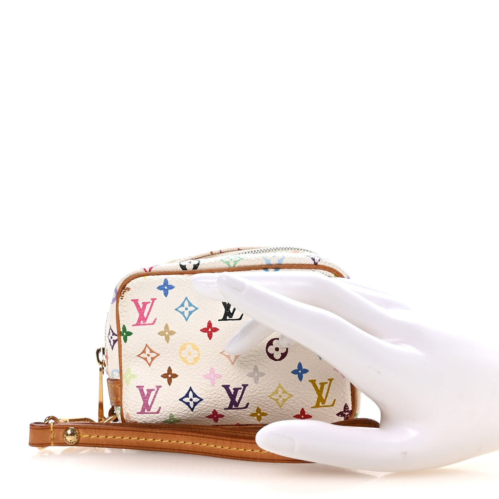 Louis Vuitton Monogram Multicolor Trousse Wapity White