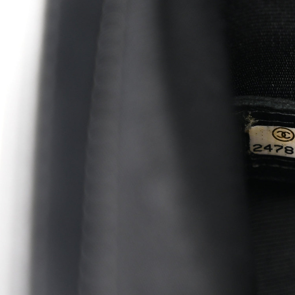 Chanel Calfskin Quilted Medium Boy Flap Black