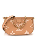 Louis Vuitton Empreinte Monogram Giant Multi Pochette Accessories Arizona Creme