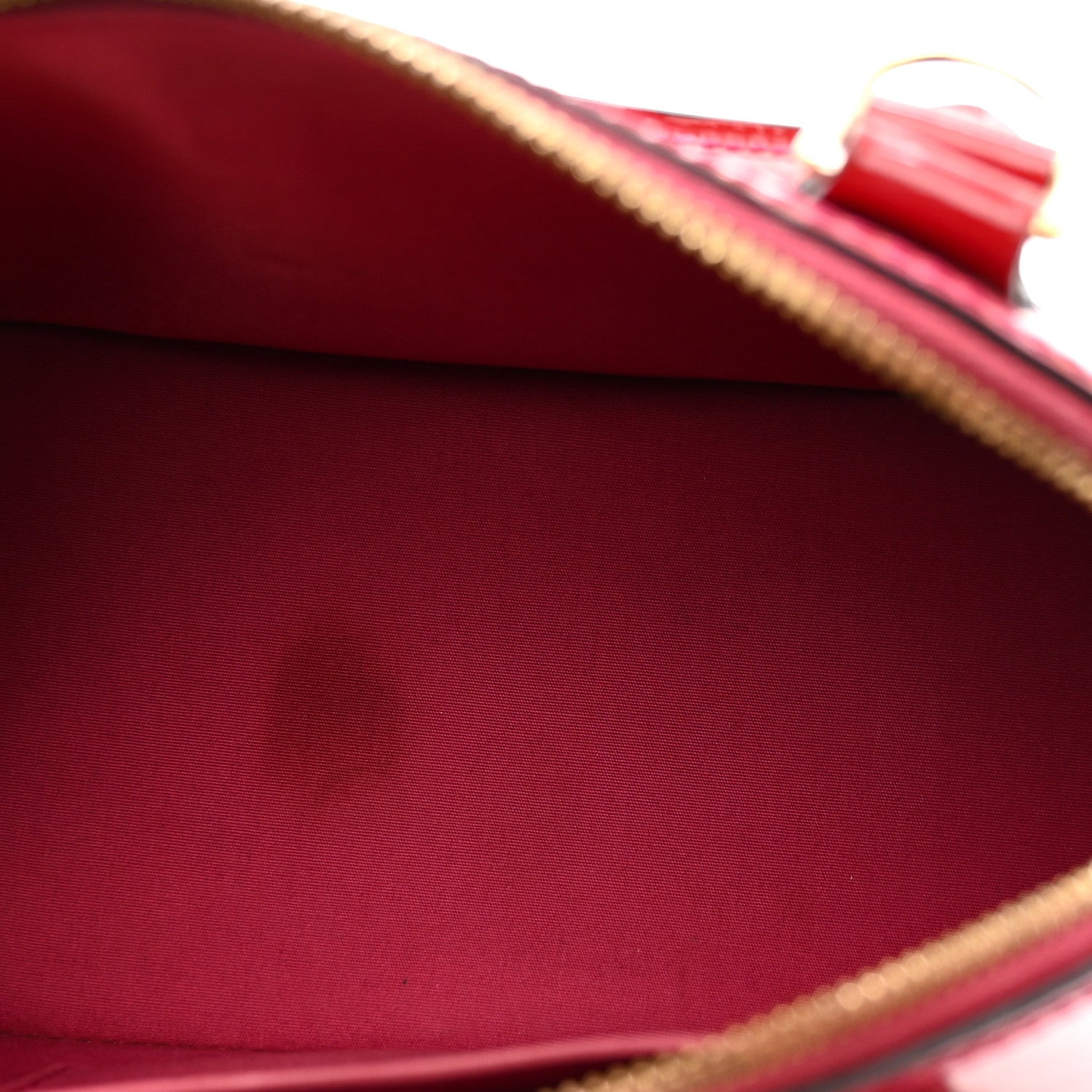 Louis Vuitton Vernis Alma BB Rose Indien
