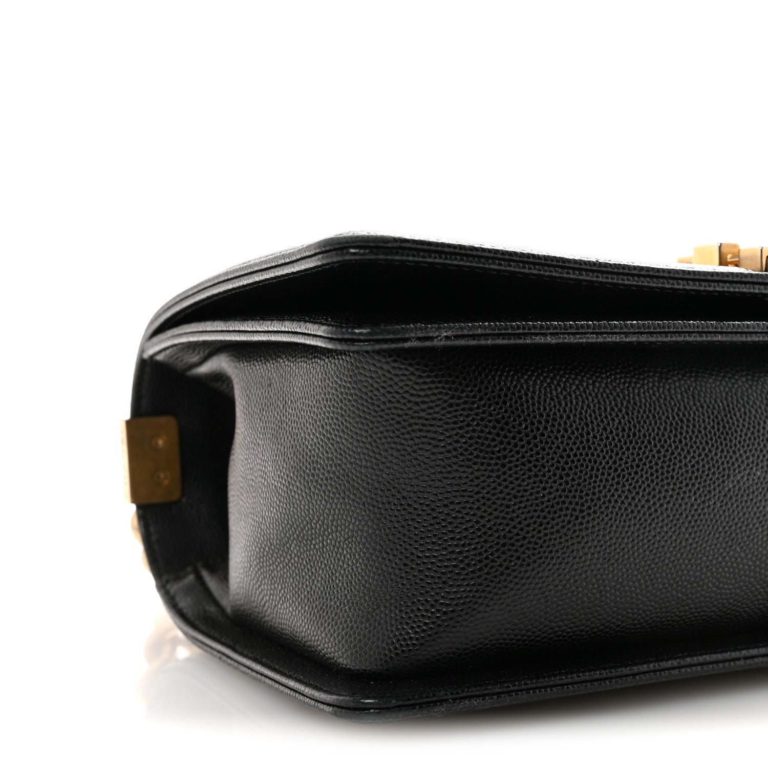 Chanel Caviar Quilted Medium Boy Flap Black