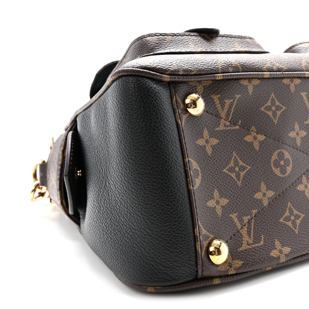 Louis Vuitton Monogram Manhattan NM Black
