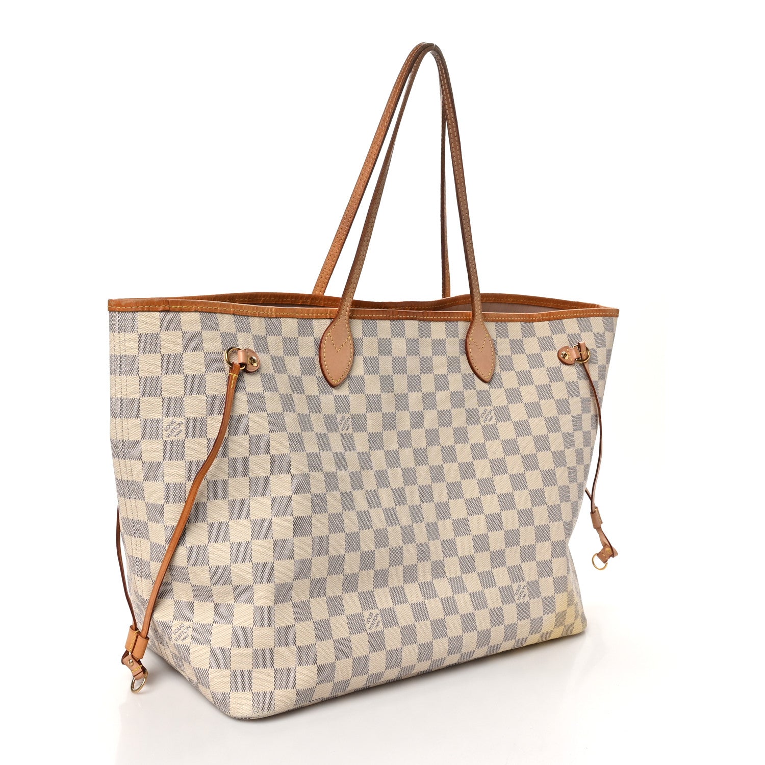 Louis Vuitton Damier Azur Neo Neverfull GM Rose Ballerine