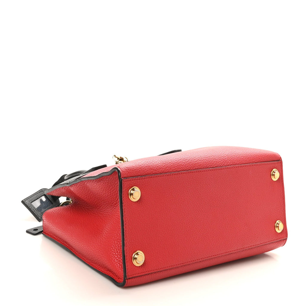 Louis Vuitton Taurillon City Steamer PM Black Rouge
