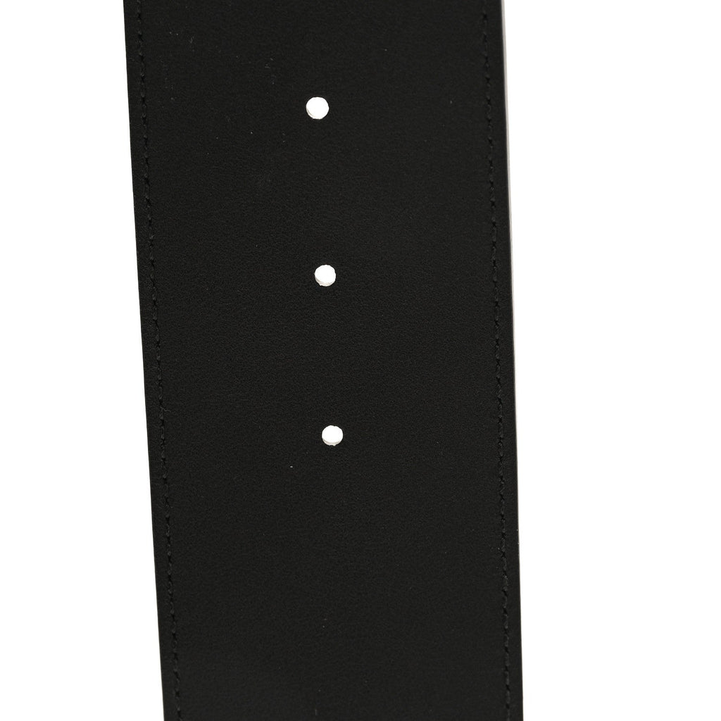 Gucci Calfskin Crystal Double G 55mm Belt 75 30 Black